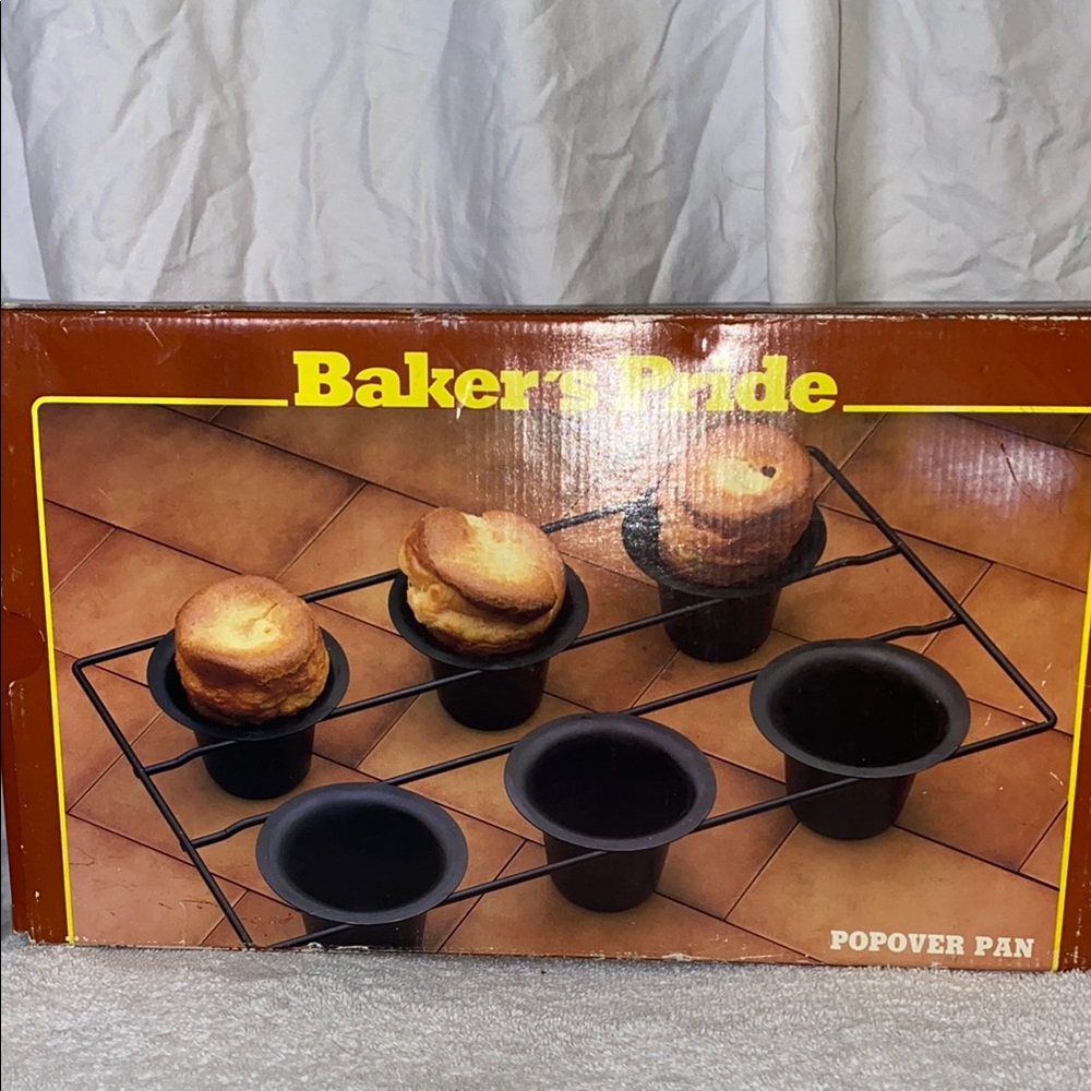 Vintage Baker’s Pride Popover pan, NIB! Sealed!!!